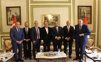 وزير التجارة والصناعة يعقد سلسلة اجتماعات مع كبريات الشركات التركية لبحث فرص الاستثمار في مصر