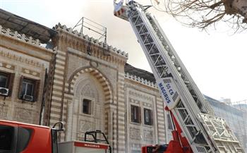 رئيس حي عابدين: الانتهاء من إزالة آثار حريق مبنى «الأوقاف» وتشكيل لجنة لتقييم حجم الأضرار