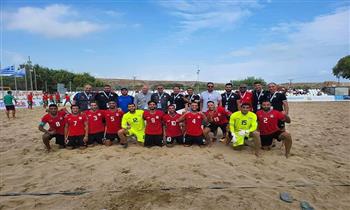 منتخب الشاطئية يواجه البرتغال اليوم في بطولة البحر المتوسط
