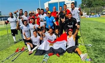 منتخب مصر لكرة القدم للساق الواحدة يحصد برونزية دورة الألعاب الأفريقية بغانا