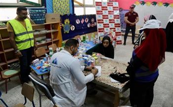 «راعي مصر» تشارك في تنظيم قافلة بحلوان لدعم الفئات الأولى بالرعاية