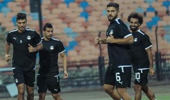 منتخب مصر يختتم تدريباته استعدادًا لمواجهة تونس وديًا غدًا