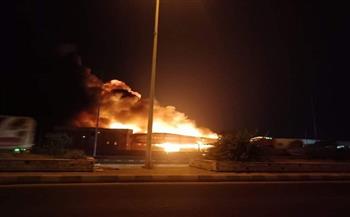 الحماية المدينة بمحافظة الشرقية تسيطر على حريق شب بمصنع لإنتاج الإسفنج