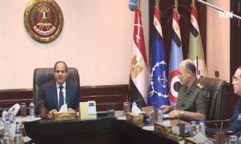 الرئيس السيسي: «محتاجين نتحرك لمساعدة الأشقاء في ليبيا برا أو بحرا»