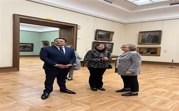 وزيرة الثقافة تشهد ختام «عام التبادل الإنساني المصري الروسي» ‏بموسكو اليوم