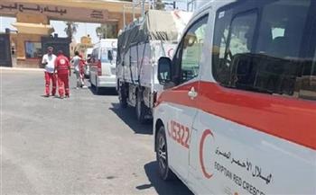 الهلال الأحمر المصري: تجهيز معونة تزن 87 طنا لإرسالها إلى ليبيا