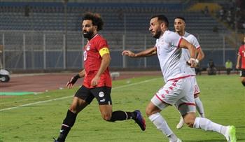مصر تتأخر أمام تونس بهدفين لهدف في الشوط الأول 