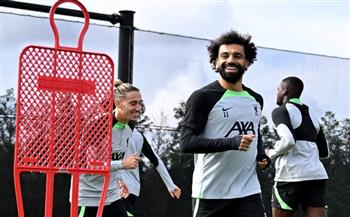 صلاح ينتظم في تدريبات ليفربول بعد العودة من معسكر المنتخب الوطني 