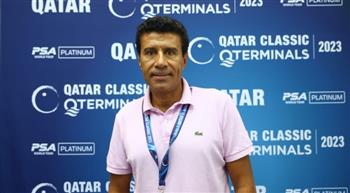 أمير وجيه: بطولة قطر كلاسيك للإسكواش رفعت من مستوى تنظيم البطولات في العالم