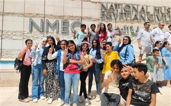 محافظة القاهرة تنظم زيارة لمتحف الحضارة لأبناء الخيالة والمحروسة