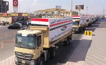 تنفيذًا لتوجيهات الرئيس.. إرسال مئات الأطنان من المساعدات الإنسانية لليبيا