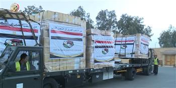 تقديم مصر مئات الأطنان من المساعدات الإنسانية لليبيا يتصدر اهتمامات الصحف