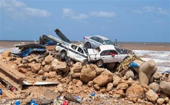 هبوط طائرة ثالثة للأمن المدني الفرنسي بليبيا لتقديم المساعدات للمتضريين من الفيضانات