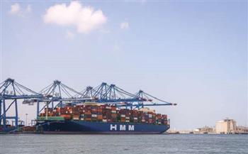 ميناء دمياط يستقبل السفينة الأولى الخط الملاحي الكوري 