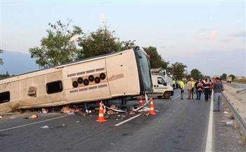 مصرع 6 أشخاص وإصابة 43 بحادث مروع في تركيا