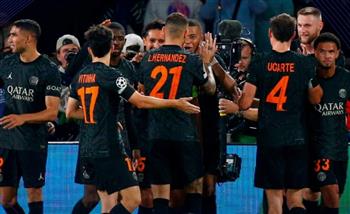 باريس سان جيرمان يفوز على دورتموند في دوري أبطال أوروبا 