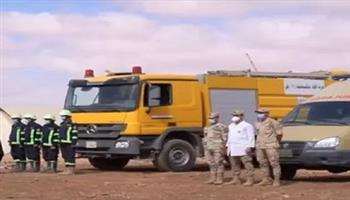 شاهد.. مستجدات الأوضاع بمعسكر الإغاثة المصري بدرنة الليبية (فيديو)