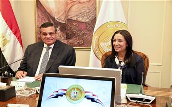 مايا مرسي تزور وزير التنمية المحلية بمقر الوزارة بالعاصمة الإدارية لبحث سبل التعاون