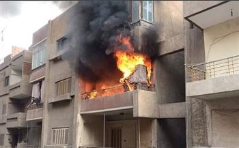 الحماية المدنية تسيطر على حريق شقة سكنية ببولاق الدكرور