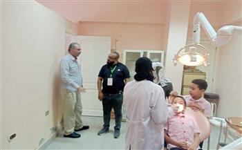 صحة كفر الشيخ:الكشف علي 1492 شخصًا في قافلة طبية بمركز قلين