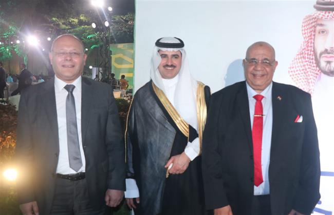 رئيس جامعة سوهاج يشارك القنصلية السعودية في احتفالها باليوم الوطني الـ93