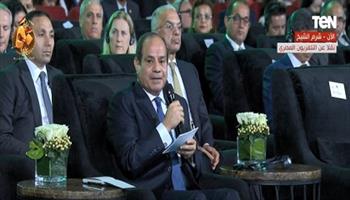 كيف واجهت مصر الفجوة الهائلة في البنية التحتية؟.. الرئيس يرد