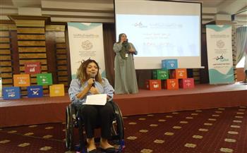 إيمان كريم تشارك الصم وضعاف السمع افتتاح الدورة الثالثة لـ«كن سفيرا»