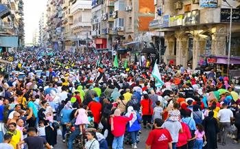 بورسعيد تنظم موكب احتفالي بذكرى المولد النبوي بمشاركة آلاف المواطنين