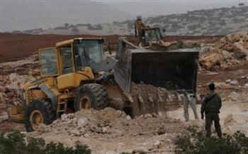 الاحتلال يجرف 40 دونما من أراضي كفر الديك ويقتلع 300 شجرة