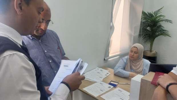 توافد أبناء جنوب سيناء لتحرير توكيلات تأييد ترشح الرئيس السيسي في الانتخابات
