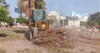 محافظ كفر الشيخ يوجه بإزالة التعديات وزراعة الأشجار