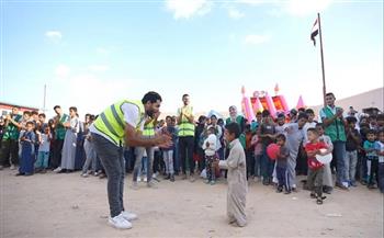 التضامن تطلق "قوافل السعادة" بشمال سيناء بالتعاون مع مؤسسة مصر الخير