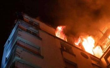 حريق هائل في شقة بالجيزة.. والدفع بـ3 سيارات إطفاء 