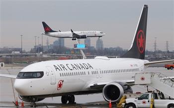 اصطدام طائرتين تابعتين لشركة طيران كندا على مدرج مطار فانكوفر الدولي