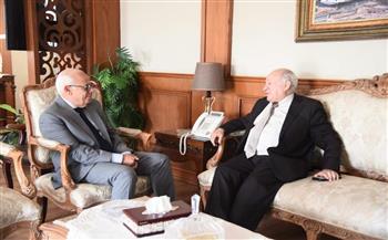 محافظ بورسعيد يستقبل رئيس هيئة قضايا الدولة 