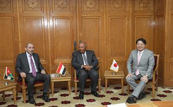 وزراء خارجية مصر والأردن واليابان: ندعم حق الشعب الفلسطيني في تقرير مصيره 