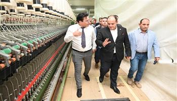 وزير الصناعة يتفقد المنطقة الصناعية ببرج العرب بالإسكندرية