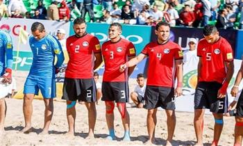 منتخب الكرة الشاطئية يواجه إيطاليا والبرتغال في دورة ألعاب البحر المتوسط 