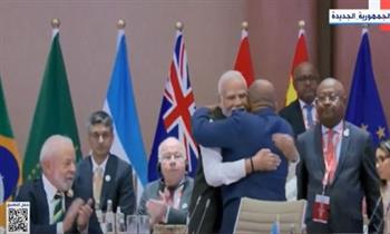 شاهد.. رد فعل الاتحاد الإفريقي على دعوة الهند للانضمام لمجموعة العشرين