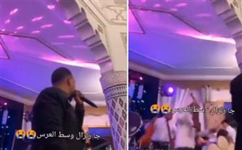 زلزال المغرب يفاجئ المدعوين في حفل زفاف .. ما ردة فعلهم؟ (فيديو)
