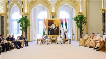 رئيس الإمارات ورئيس وزراء الهند يبحثان تعزيز الشراكة الاستراتيجية