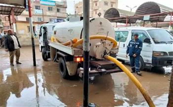 محافظ كفر الشيخ يعلن رفع درجة الاستعداد القصوى إثر سقوط أمطار غزيرة