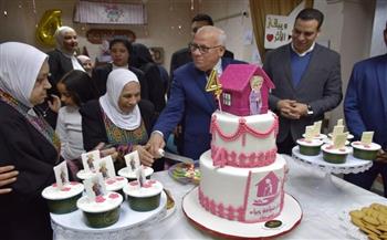 محافظ بورسعيد يحتفل بمرور أربعة أعوام على إنشاء أول دار مسنين بالجهود الذاتية