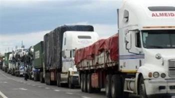 «النقل الدولي واللوجستيات» تتلقى موافقة دخول الشاحنات المصرية لقطر