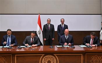 «مدبولي» يشهد توقيع مذكرة تفاهم لشغيل مركزًا للبيانات الخضراء في مصر