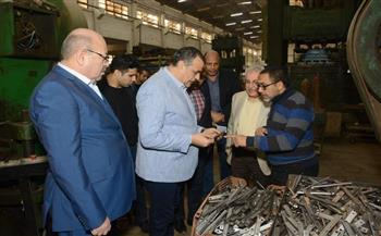 وزير الدولة للإنتاج الحربي: «حلوان للأجهزة المعدنية» تشارك في مشروعات تنموية مهمة 