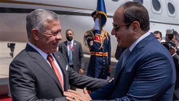 الرئيس السيسي يصل الأردن للمشاركة في قمة العقبة الثلاثية