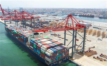 تداول 1664 حاوية مكافئة و151 ألف طن بضائع بميناء الإسكندرية خلال 24 ساعة