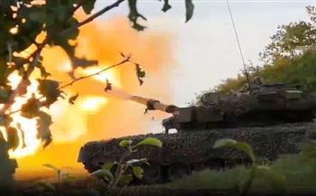 دبابات روسية تدمر قوة أوكرانية في كوبيانسك