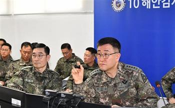 زيارة قادة الجيش والبحرية بكوريا الجنوبية للوحدات الساحلية بالرغم من تصاعد التوترات مع نظيرتها الشمالية